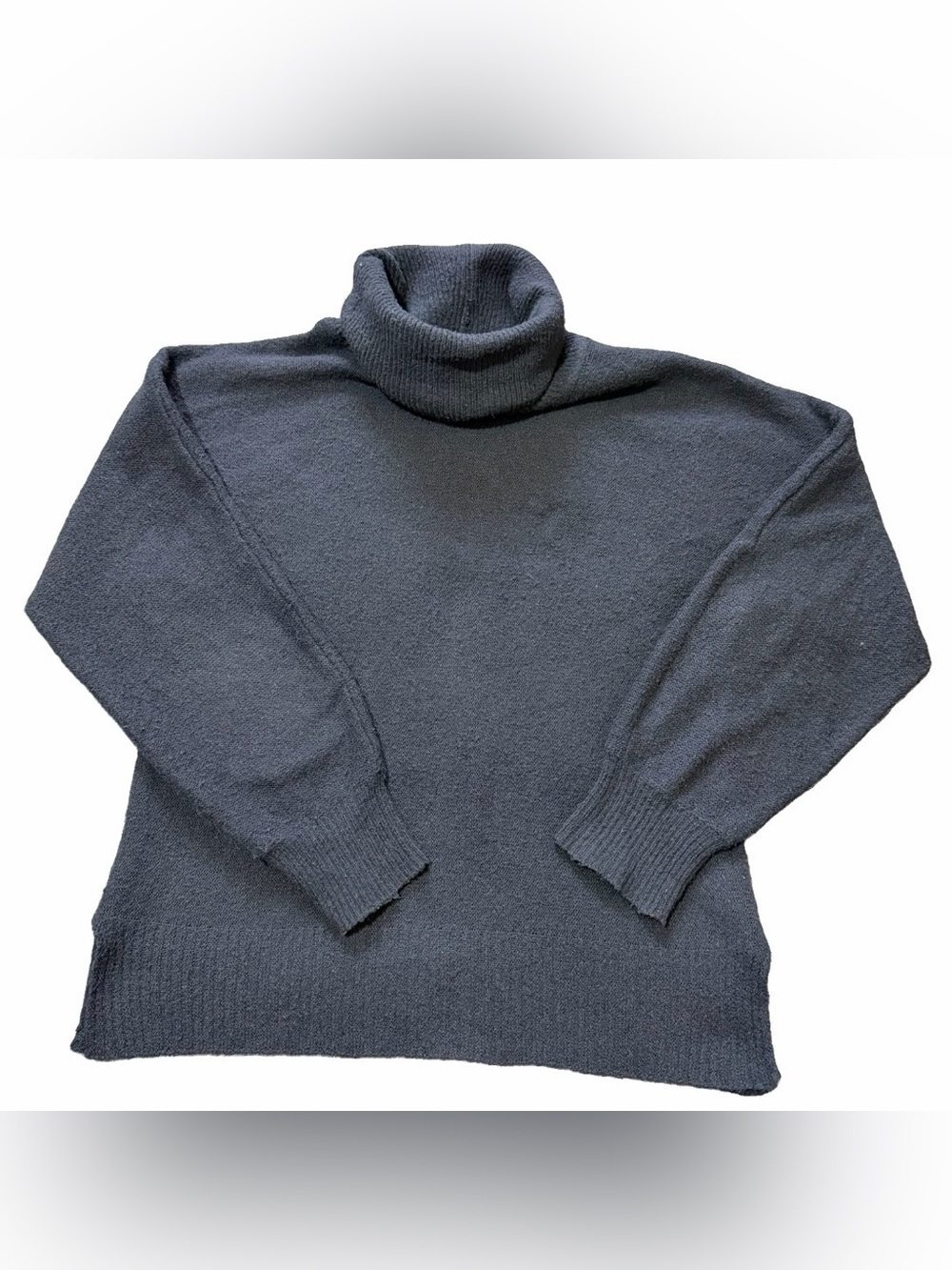 Lulus Coziest Pick Black Turtleneck Pullover Sweater Women’s XS Soft Knit